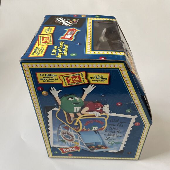 Vintage M&M Candy Dispenser‎ Wild Thing Roller Coaster Collectible 2nd Edition - Picture 3 of 8
